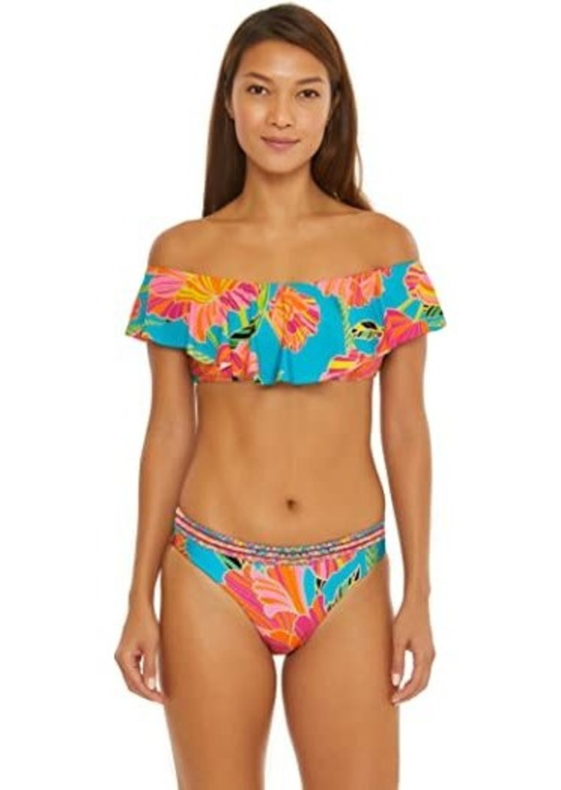 Trina Turk Poppy Ruffle Bandeau Top