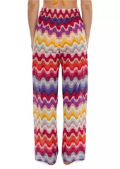 Trina Turk Portofino Stripe Tie-Waist Pants