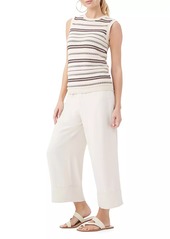 Trina Turk Samoa Striped Knit Tank Top