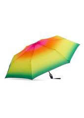 SHED RAIN  TRINA TURK RAINBOW SUNSET OMBRE COMPACT UMBRELLA / RAINBOW