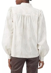 Trina Turk Sisi Striped Cotton Blouse