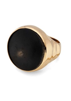 Trina Turk SOKO  SOKO WAZI HORN STATEMENT RING / GOLD/BLACK