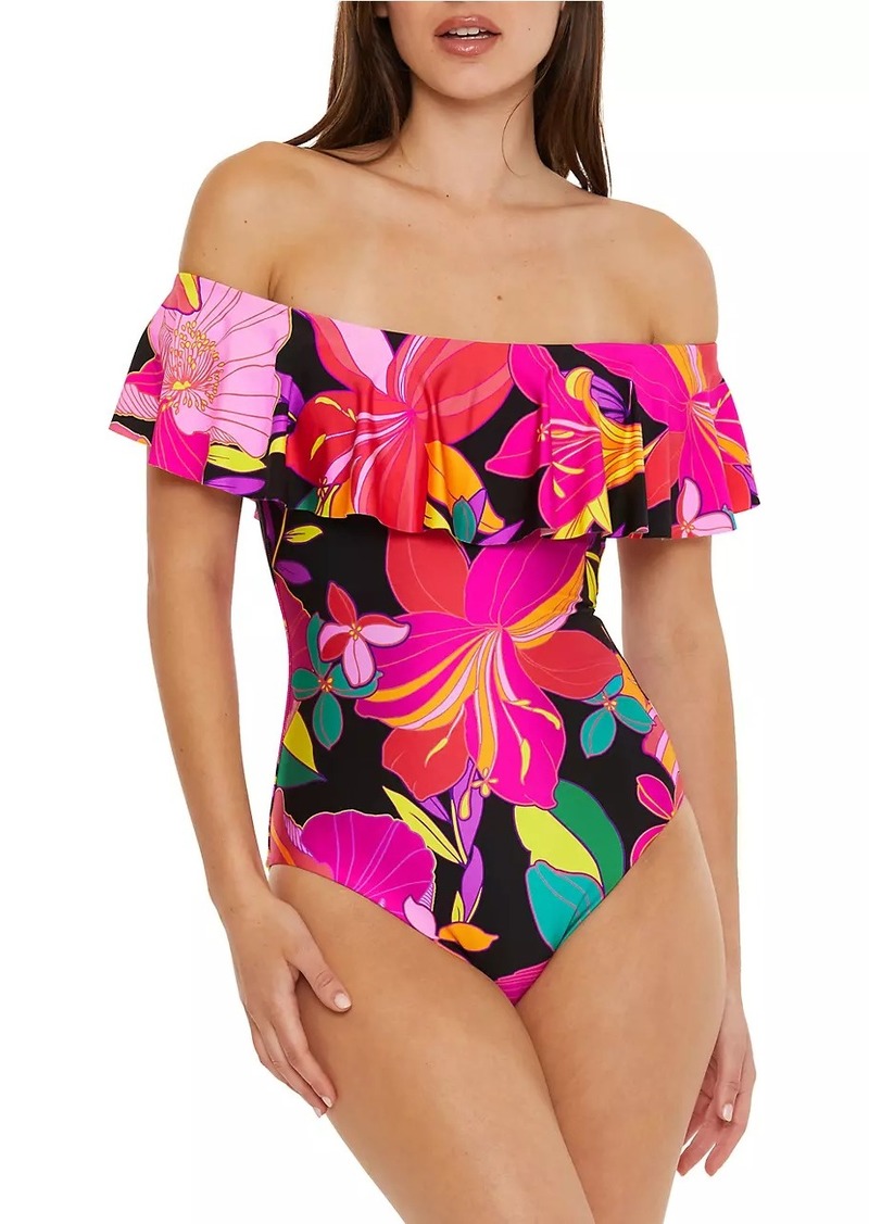 Trina Turk Solar Floral One-Piece Swimsuit