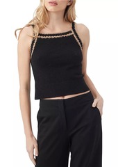 Trina Turk Suez Crochet-Trim Cami