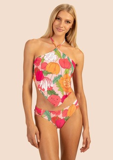 TRINA TURK SWIM  SUNNY BLOOM SCARF TOP / MULTI