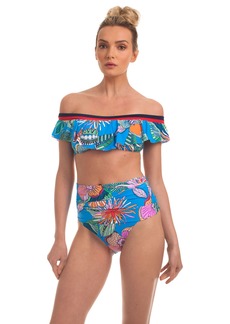 trina turk swim off the shoulder