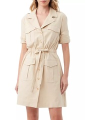 Trina Turk Tasha Utility Drawstring Shirtdress