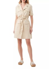 Trina Turk Tasha Utility Drawstring Shirtdress