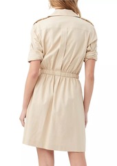 Trina Turk Tasha Utility Drawstring Shirtdress