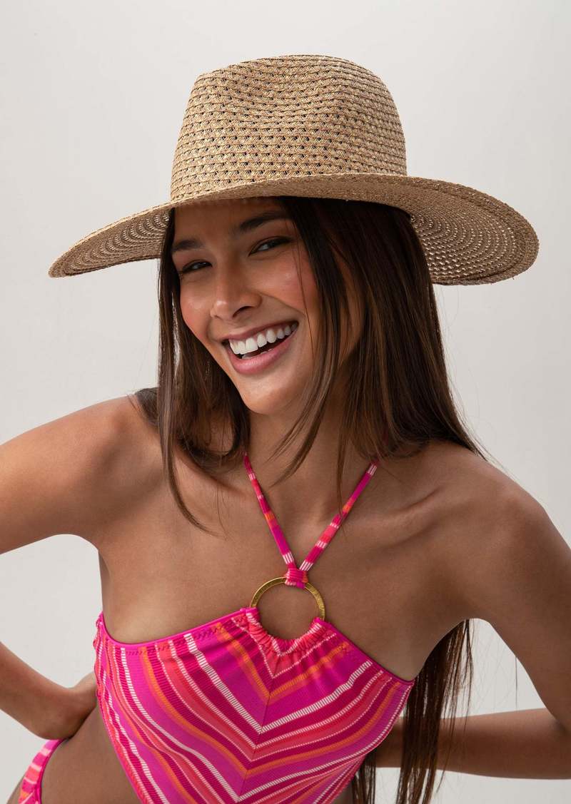 Trina Turk Eugenia Kim  EUGENIA KIM EMMANUELLE HAT / CAMEL