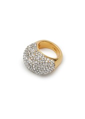 Trina Turk THIRD PARTY  PAVE DOME RING / CLEAR