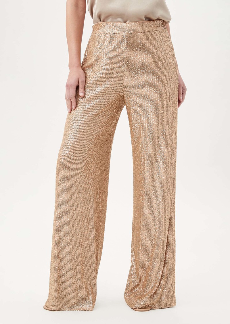 TRINA TURK  ATARASHII PANT / GOLD