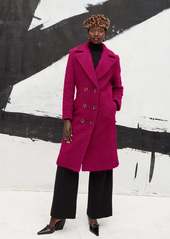 TRINA TURK  DANTE COAT / FUMIKO FUCHSIA