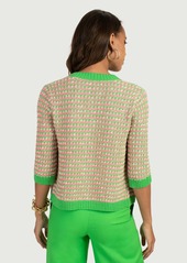 Trina Turk Daylight Cardigan / Vert Multi S