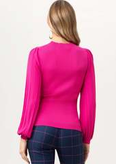 Trina Turk Glossy Sweater / Trina Pink L