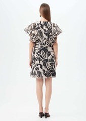 Trina Turk Hokulani Dress / Driftwood/Black 4