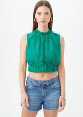 TRINA TURK  KALILA TOP / PACIFIC GREEN