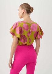 Trina Turk Kayra Top / Tavern On The Green/Trina Pink M