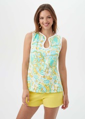 TRINA TURK  LANDSCAPE TUNIC / CLEARWATER MULTI