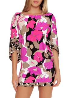 Trina Turk Lynx Cover-Up Tunic in Multi at Nordstrom