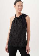 TRINA TURK  MIRAI TOP / BLACK