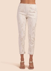 TRINA TURK  POP PANT / WINTER WHITE