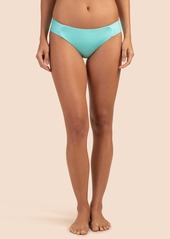 TRINA TURK SWIM  MONACO SOLIDS TAB SIDE HIPSTER / BLACK