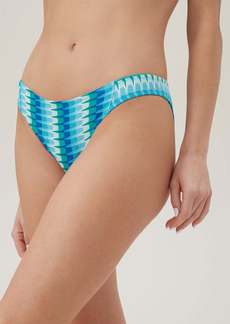 TRINA TURK SWIM  WOMEN'S MOONRAY LOW RISE HIPSTER SWIM BOTTOM / MULTI