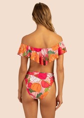 Trina Turk Swim Sunny Bloom Off The Shoulder Bandeau Top / Multi 2