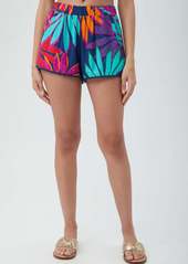 Trina Turk Swim Wailea Fringe Short / Multi XL