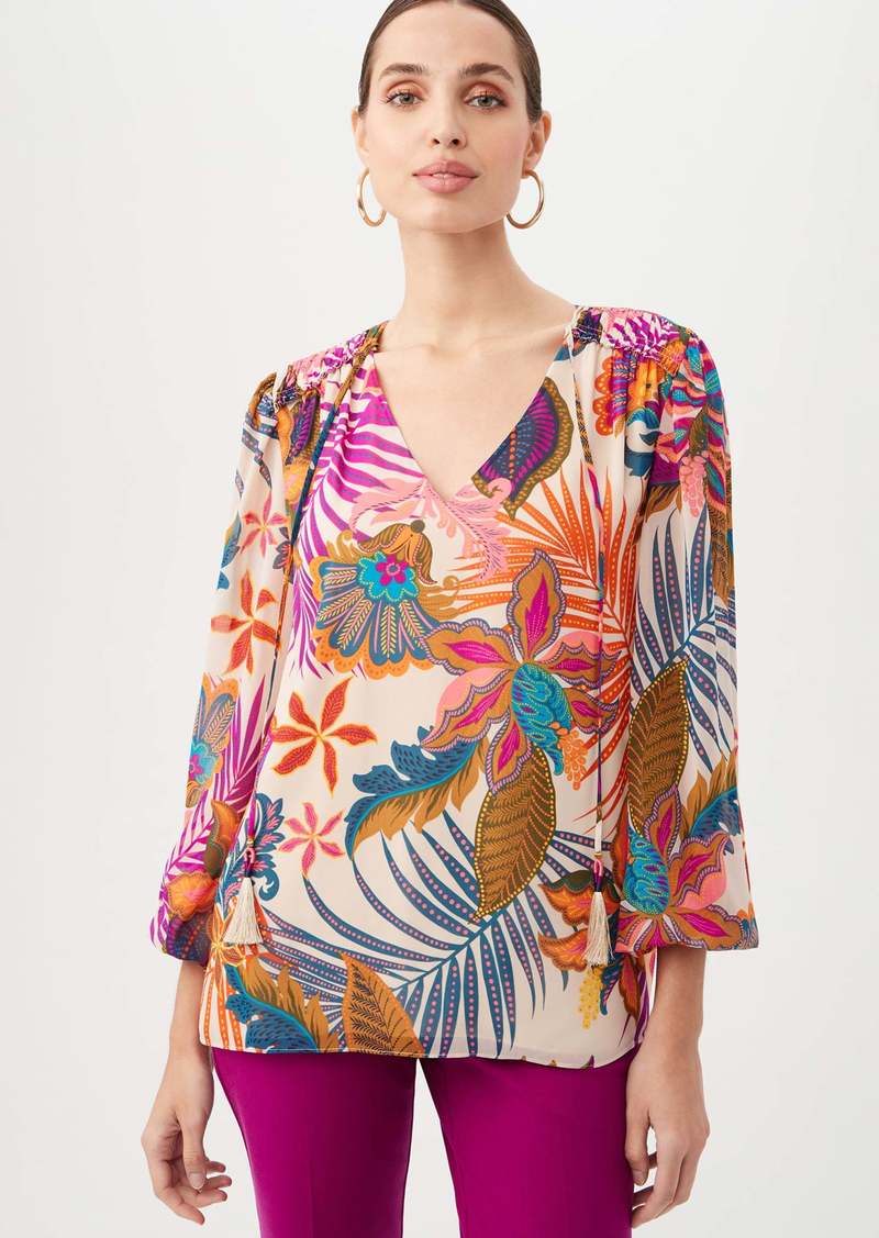 TRINA TURK  WATSON TOP / MULTI