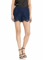 Trina Turk Women's Compay St. Lucia Lace Scalloped Short