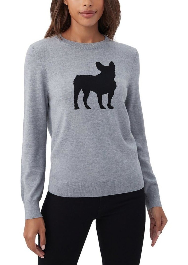 Trina Turk Women's Dog Graphic Sweater