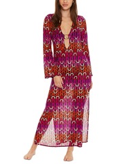 Trina Turk Women's Echo Mesh Maxi Dress Cover-Up - Multi
