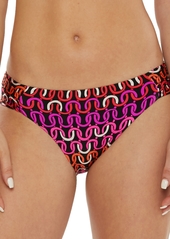 Trina Turk Women's Echo Tab-Side Hipster Bikini Bottoms - Multi