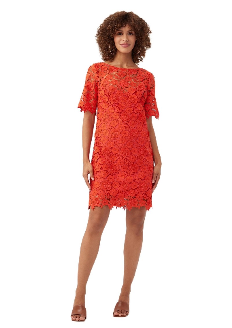 Trina Turk Women's Floral lace Sheath Dress