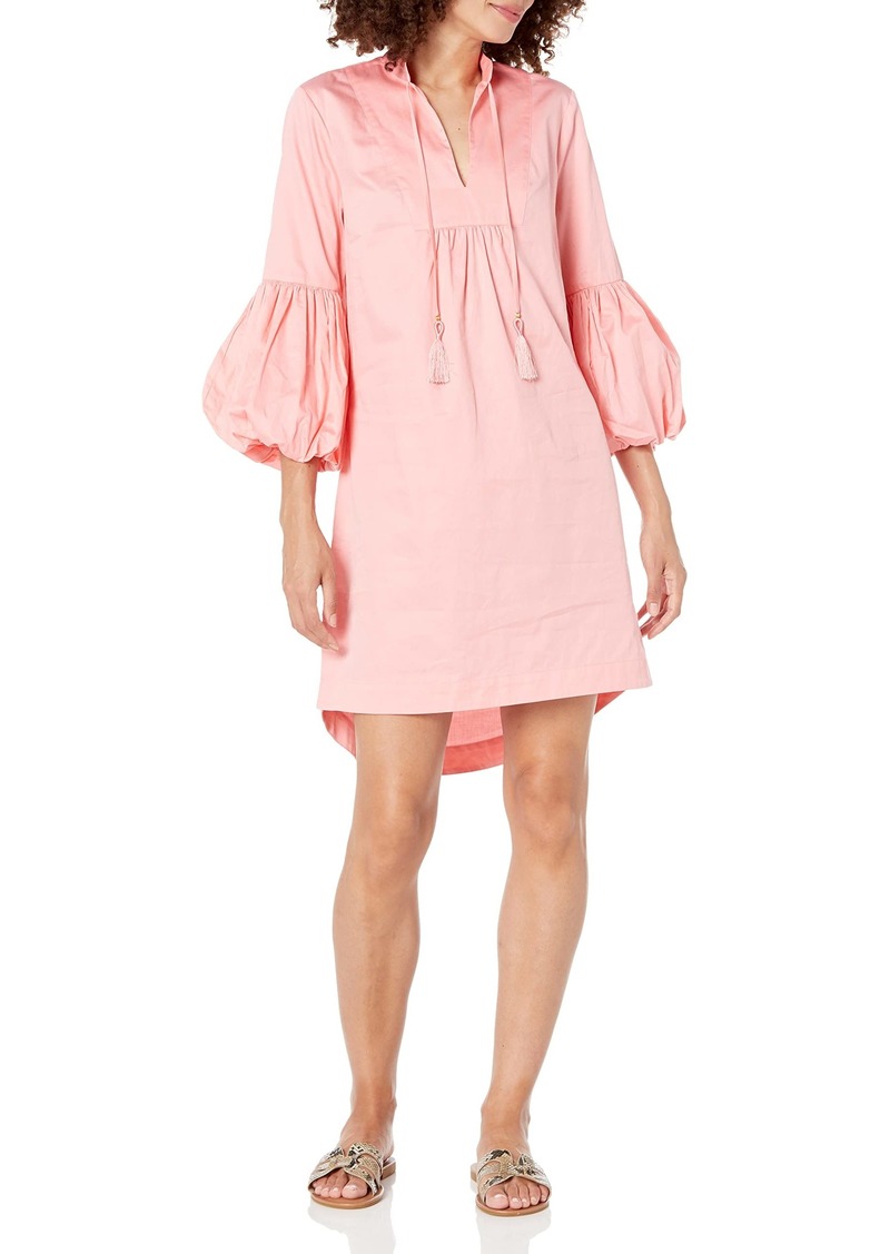 Trina Turk Women's Flowering Poof Long Sleeve Shirt Dress