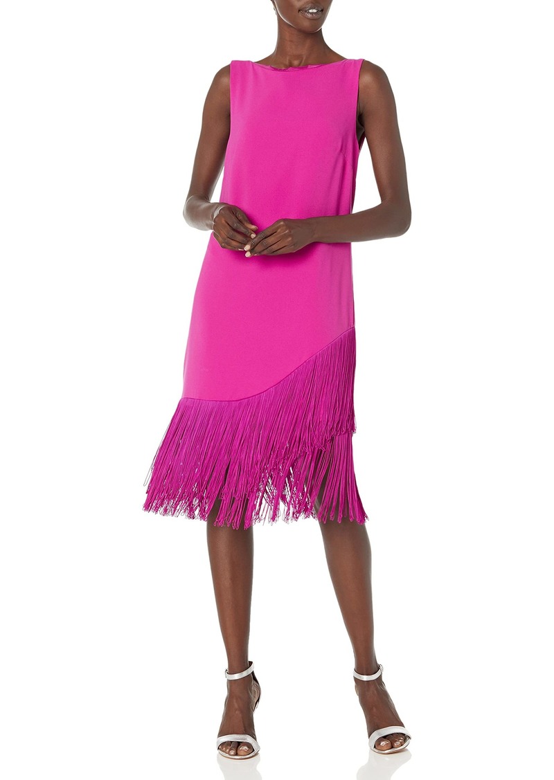 Trina Turk womens Fringe Hem Alena Cocktail Dress   US