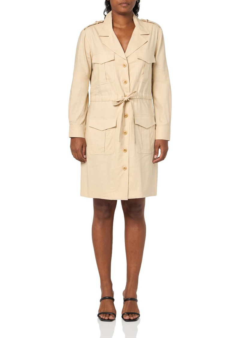 Trina Turk Women's Linen Shirt Dress