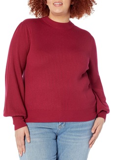 Trina Turk Women's Mock Neck Sweater