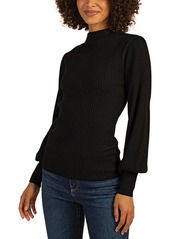 Trina Turk Women's Mock Neck Sweater  Extra Small