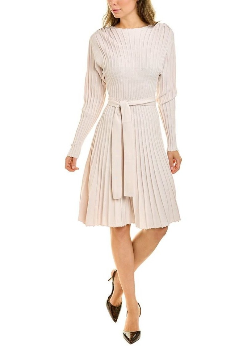 Trina Turk Women's Pleated Sweater Dress