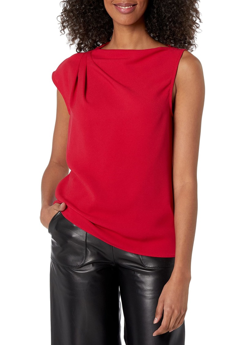 Trina Turk Women's Ruched Blouse  Extra Small