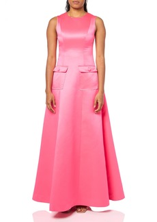 Trina Turk Women's Satin Maxi Dress