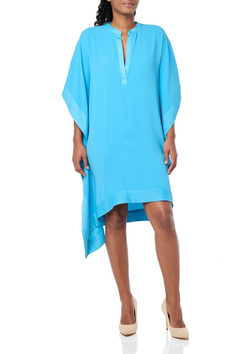 Trina Turk Women's Sharkbite Hem Caftan Dress