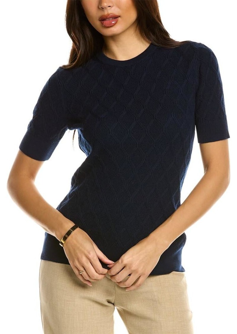 Trina Turk Women's Short Sleeve Pullover Sweater