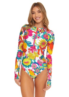 Trina Turk Women's Standard Fontaine Paddle Bathing Suit Cover Ups