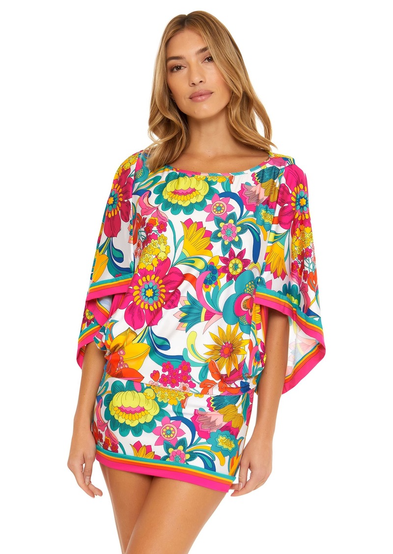 Trina Turk Women's Standard Fontaine Beach Tunic-Bathing Suit Cover Ups