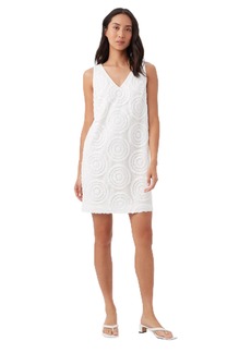 Trina Turk Women's V Neck Sequin Dress