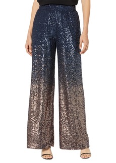 Trina Turk Women's Wide Leg Sequin Pant  Extra Small